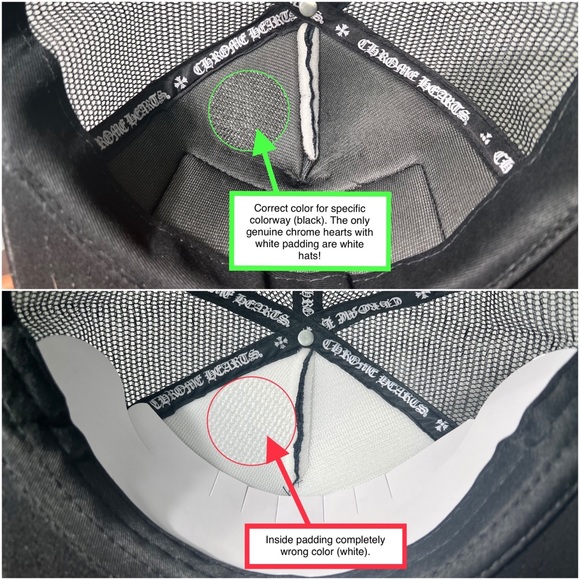 Chrome Hearts Trucker Hat - VIP EXCLUSIVE BLACK & PINK - Picture 15 of 16